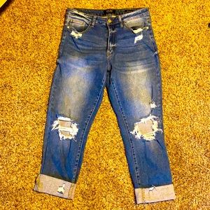 KanCan distressed, size 11